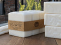 Unscented Tallow Soap Bars Set of 6 Handmade Natural Cold Process Value Pack